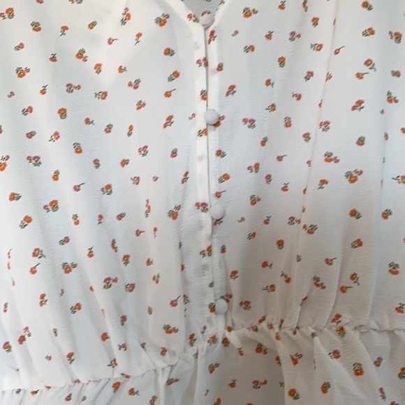 patterned HIPPIE ROSE blouse - Picture 2 of 2